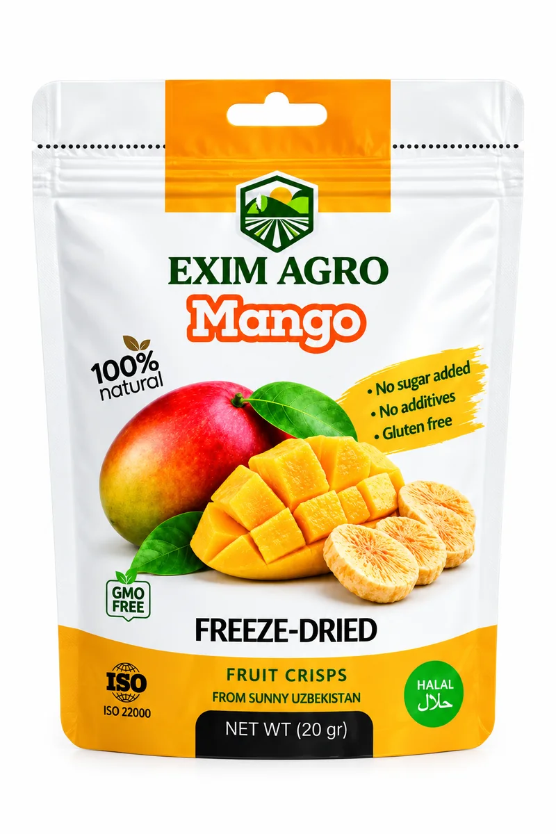 Freeze-dried mango — Exim Agro