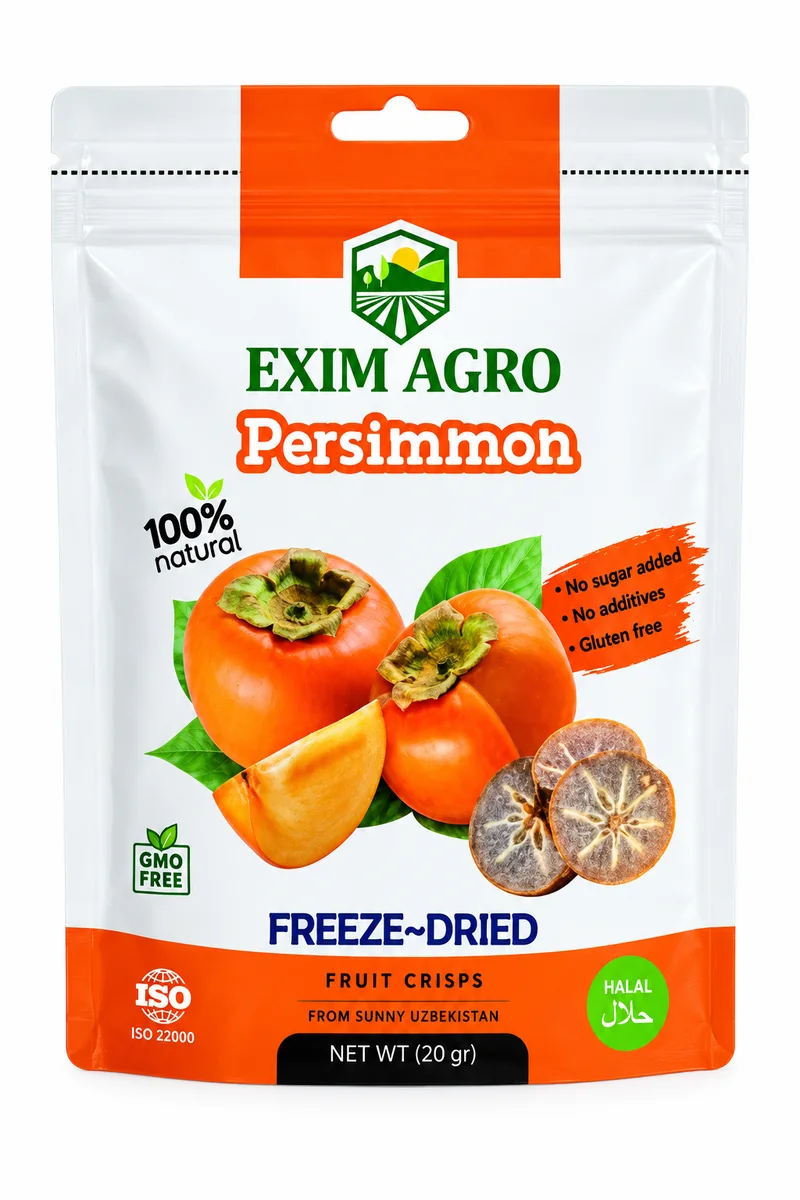 Freeze-dried persimmon — Exim Agro